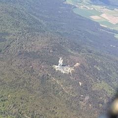 Flugwegposition um 11:29:51: Aufgenommen in der Nähe von Cham, Deutschland in 2202 Meter
